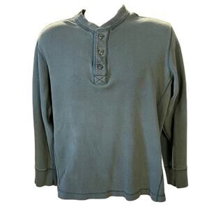 Eddie BauerAdventurer Long Sleeve Cotton Henley Size L